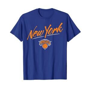 Nba - New York Knicks Marker Script T-Shirt